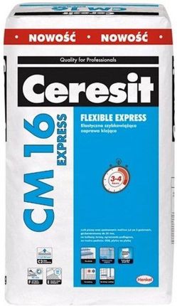 Ceresit Zaprawa Klejowa Elastyczna Do Płytek Cm 16 Express 25kg