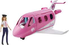 Barbie samolot + lalka Pilot GJB33 - Akcesoria dla lalek