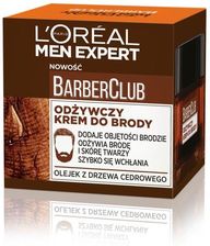 L'Oreal Men Expert Barber Club krem odżywczy do brody 50ml - Męskie kosmetyki do pielęgnacji twarzy
