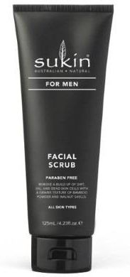 Sukin For Men naturalny scrub do twarzy dla mężczyzn 125ml