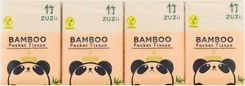Zdjęcie ZUZii Zestaw bambusowych chusteczek higienicznych 4-warstwowych kieszonkowych 8szt - Zielona Góra