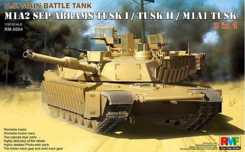Rfm Rye Field Model Rfm Rm-5004 M1A2 Sep Abrams Tusk I / Tusk Ii / M1A1 Tusk  - Ceny i opinie - Ceneo.pl