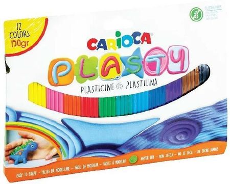 Carioca Plastelina 150G 12 Kolorów