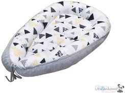 Zdjęcie Utulankowo Kokon Dwustronny Minky Gray Regular - Wrocław