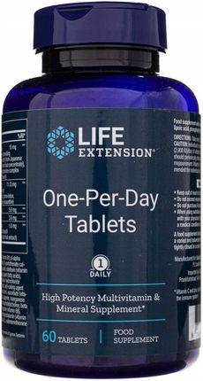 Life Extension One-Per-Day Tablets Multiwitamina 60tabl.
