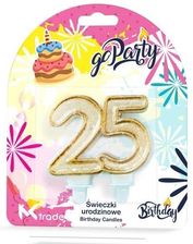 Zdjęcie Mk Trade Świeczki Urodzinowe Go Party Sf-057 (25) - Łódź