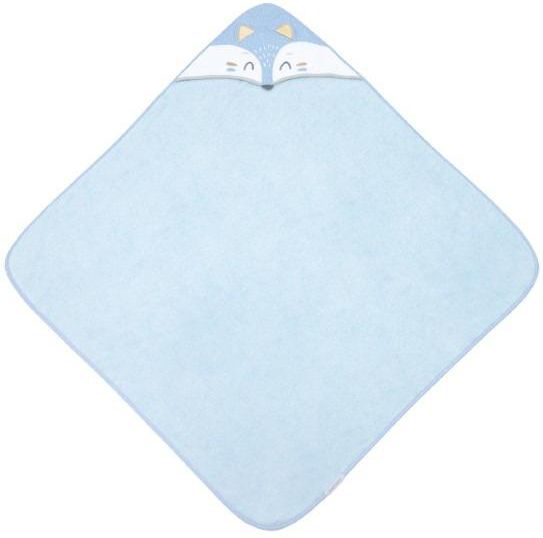 CANPOL BABIES OKRYCIE KĄPIELOWE DLA NIEMOWLĄT 100X100CM LISEK (26/801_BLU) - zdjęcie 1 CANPOL BABIES OKRYCIE KĄPIELOWE DLA NIEMOWLĄT 100X100CM LISEK (26/801_BLU)