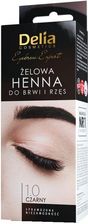 Zdjęcie Delia Pro Color 1.0 Czarna henna do brwi i rzęs 15ml - Tuchola