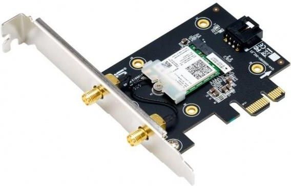 Asus PCE-AX3000 (90IG0610-MO0R10) - zdjęcie 4 Asus PCE-AX3000 (90IG0610-MO0R10)