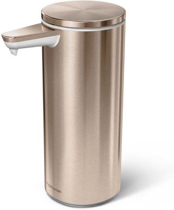 SIMPLEHUMAN - DOZOWNIK BEZDOTYKOWY AKUMULATOROWY 266ML - RÓŻOWE ZŁOTO - PERŁOWE ZŁOTO