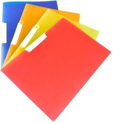 Tetis Skoroszyt Pp Zasickowy A4 Żółty