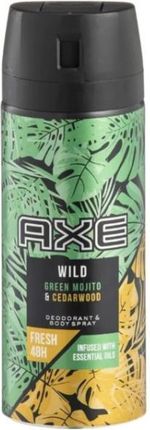Axe Antiperspirant W Sprayu Wild Green Mojito & Cedarwood 150 Ml