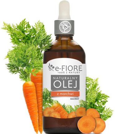 E-Fiore Naturalny Olej Z Marchwi Carrot Natural Oil 50Ml