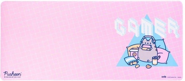 Pusheen Mata Biurkowa 80 X 35 Cm - zdjęcie 2 Pusheen Mata Biurkowa 80 X 35 Cm