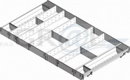 Blum Orga Line Wkład Na Sztućce Robocze Do Tandembox 550 Mm, Szerokość Korpusu 1000 Mm