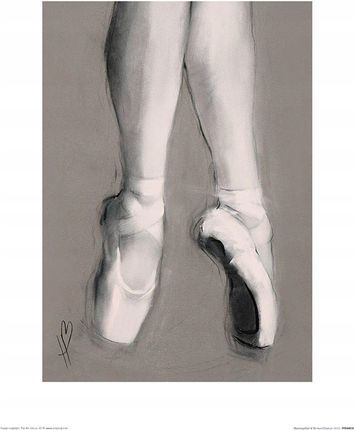 Dancing Feet II Bowman Hazel Balet Plakat 30x40 cm
