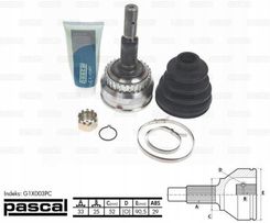 PRZEGUB PASCAL OPEL ZAFIRA F75 ASTRA 53 54 58 G1X003PC