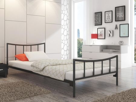 Łóżko metalowe do Twojej sypialni 120x200 wzór 12
