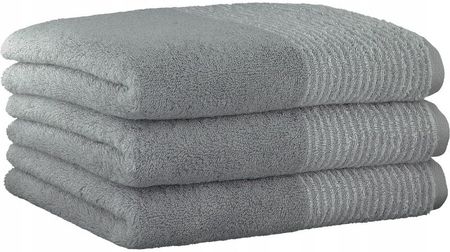Ręcznik bawełniany jasnoszaryLuxury 50x100 Cawo