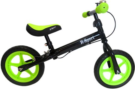R-Sport Rowerek Biegowy Zielono-Czarny R4 Koła Eva 12''