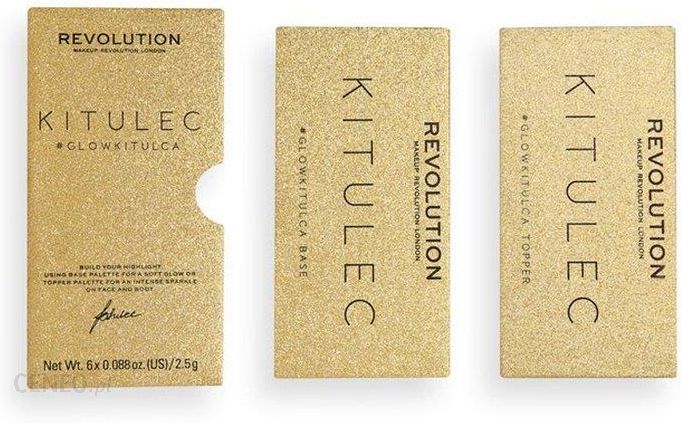 Makeup Revolution X KITULEC Zestaw 2 paletek rozświetlaczy #GLOWKITULCA