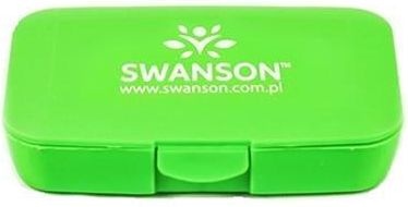 SWANSON Pill Box - Kasetka na tabletki (zielona) - 1 szt