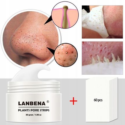 Lanbena Maseczka Z Plastrami Na Skórę Nosa 30G - zdjęcie 3