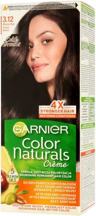Garnier Color Naturals odżywcza farba do włosów 3.12 Mroźny brąz