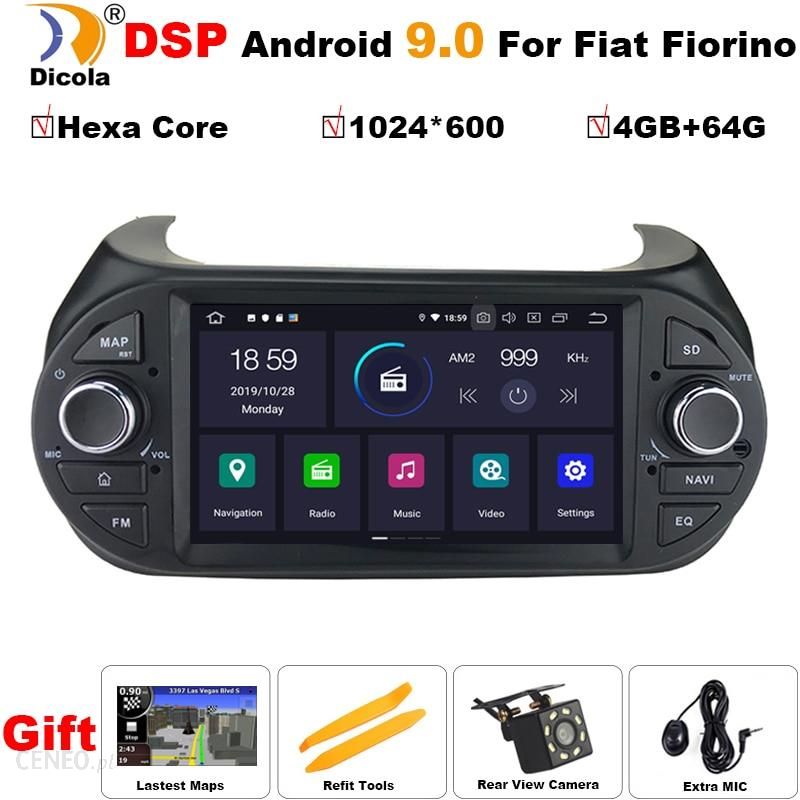 Radioodtwarzacz samochodowy DSP 4 + 64G Android 9