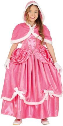 Party World Kostium Dla Dziewczynki Różowa Księżniczka Z Pelerynką High Quality 5-6 Lat 100-115Cm