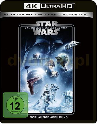 Star Wars: Episode V - The Empire Strikes Back (Gwiezdne wojny: Część V - Imperium kontratakuje) [Blu-Ray 4K]+[2xBlu-Ray]