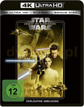 Gwiezdne wojny: Część II - Atak klonów [Blu-Ray 4K]+[2xBlu-Ray]