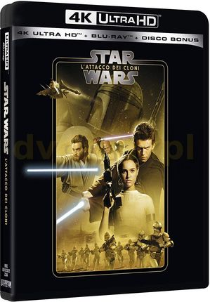Gwiezdne wojny: Część II - Atak klonów [Blu-Ray 4K]+[2xBlu-Ray]