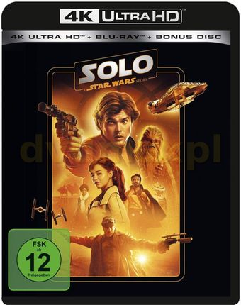 Solo: A Star Wars Story (Han Solo: Gwiezdne wojny - historie) [Blu-Ray 4K]+[2xBlu-Ray]