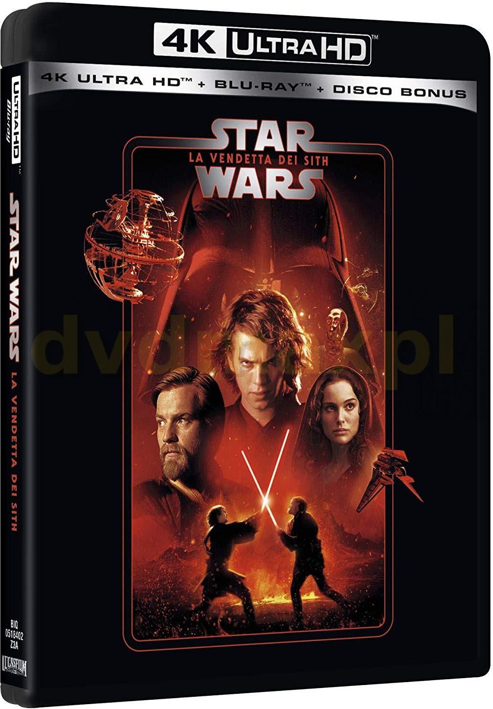 Gwiezdne Wojny Zemsta Sithów Cały Film Film Blu-ray Star Wars: Episode III - Revenge of the Sith (Gwiezdne