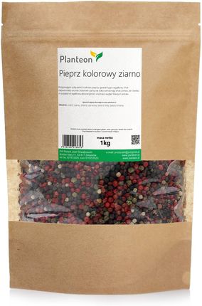 Planteon Pieprz Kolorowy Ziarno 1kg