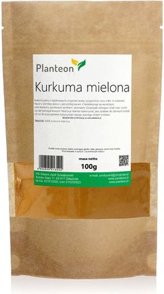 Planteon Kurkuma Mielona 100g