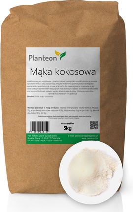 Planteon Mąka Kokosowa 5kg