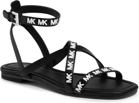 Sandały MICHAEL MICHAEL KORS Tasha Flat Sandal 40S0TAFA1L Black