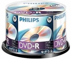 Zdjęcie Płyta Dvd-r Philips 4,7GB Sp 50 szt. - Korsze