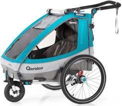 Qeridoo Sportrex2 Petrol 2020 - Przyczepki rowerowe