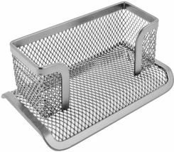 Zdjęcie Tetis Przybornik Na Wizytówki Srebrny - Będzin