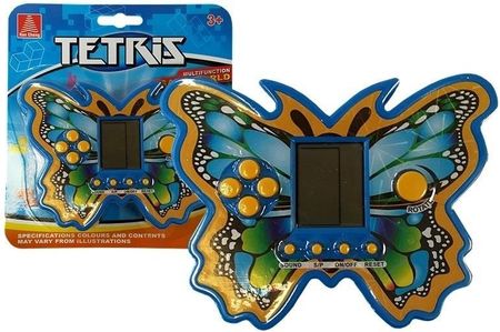 Leantoys Gra Elektroniczna Tetris Motyl Niebieski 3994
