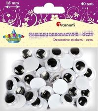 Zdjęcie Titanum Oczy Samoprzylepne 15Mm 40Szt. - Alwernia
