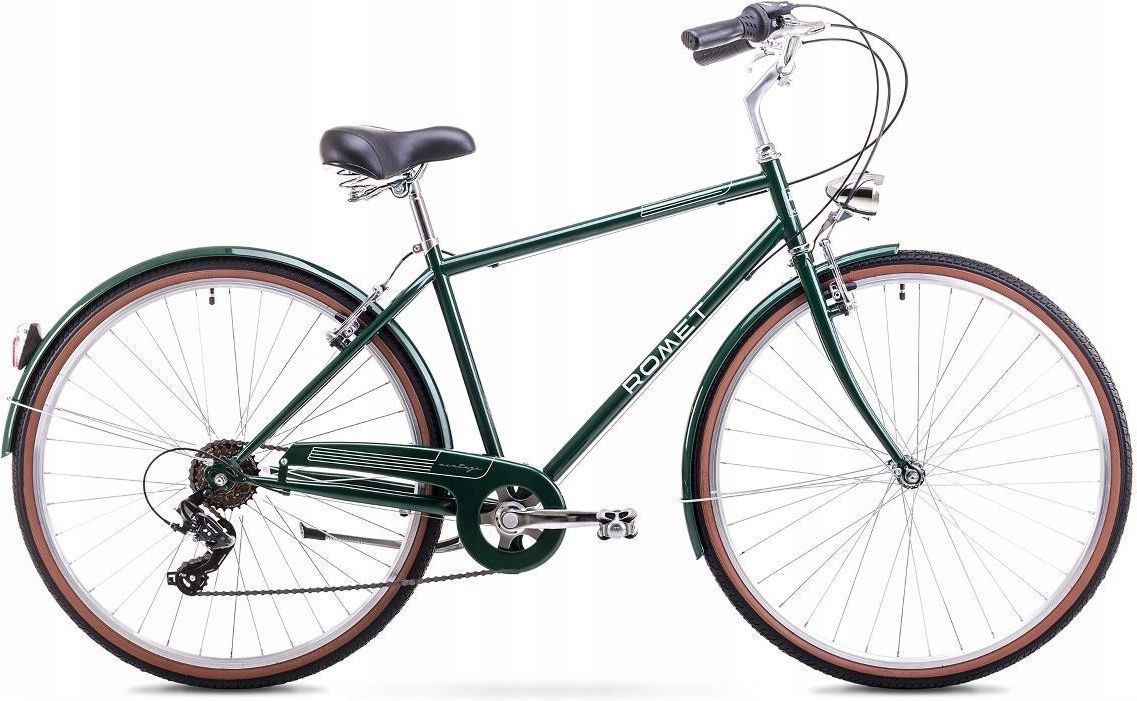 Romet Vintage M Zielony 28 2018 - Rowery Miejskie Męskie - Ceny i ...