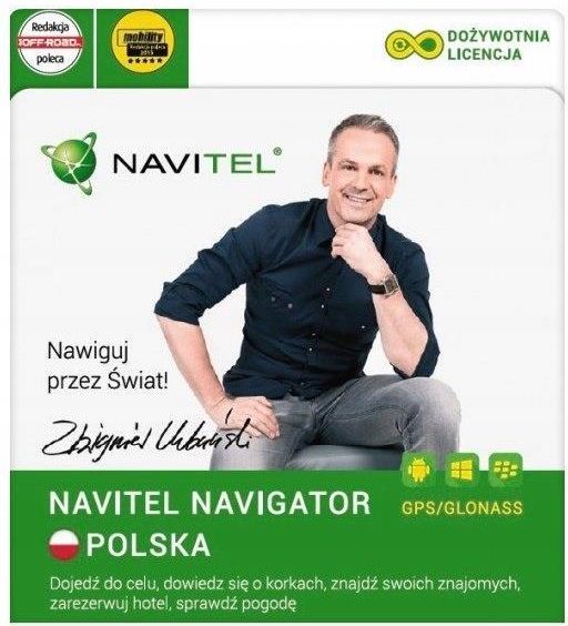 Navitel Navigator Polska Dożywotnia Licencja Mapa - zdjęcie 1 Navitel Navigator Polska Dożywotnia Licencja Mapa