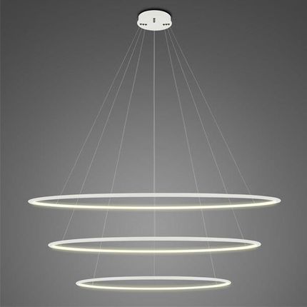 Altavola Design Lampa Ledowe Okręgi No3 Φ120 Cm In 3K Biała (La075P_120_In_3K_White)