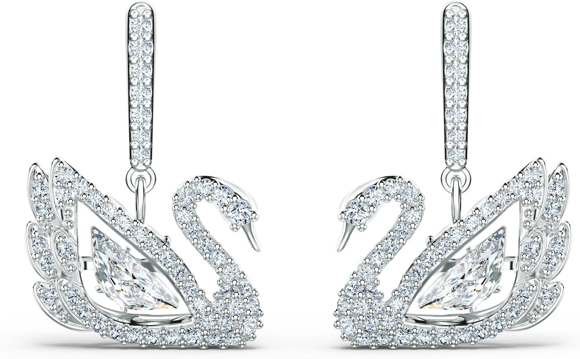 Swarovski iconic Swan серьги