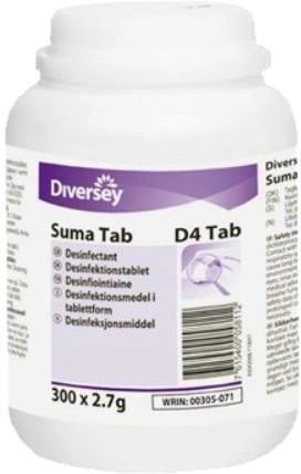 Medilab Suma Tab D4 Tabletki Do Dezynfekcji Powierzchni A'2,7 G 300 Szt 