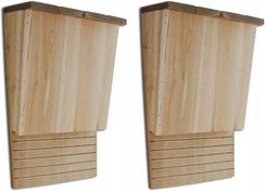 Zdjęcie Budka dla nietoperza domek x2 22 x 12 x 34 cm - Gdańsk